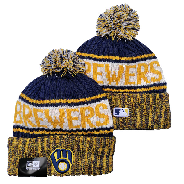 Milwaukee Brewers Knit Hats 007